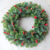 Christmas Red Fruit Garland Vine Wreath (23.6 inches)