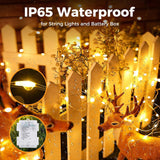 Christmas Led Outdoor Copper Wire Ambient Light Battery Box Waterproof Decoration Lights