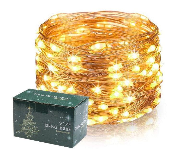 Christmas Led Outdoor Copper Wire Ambient Light Battery Box Waterproof Decoration Lights