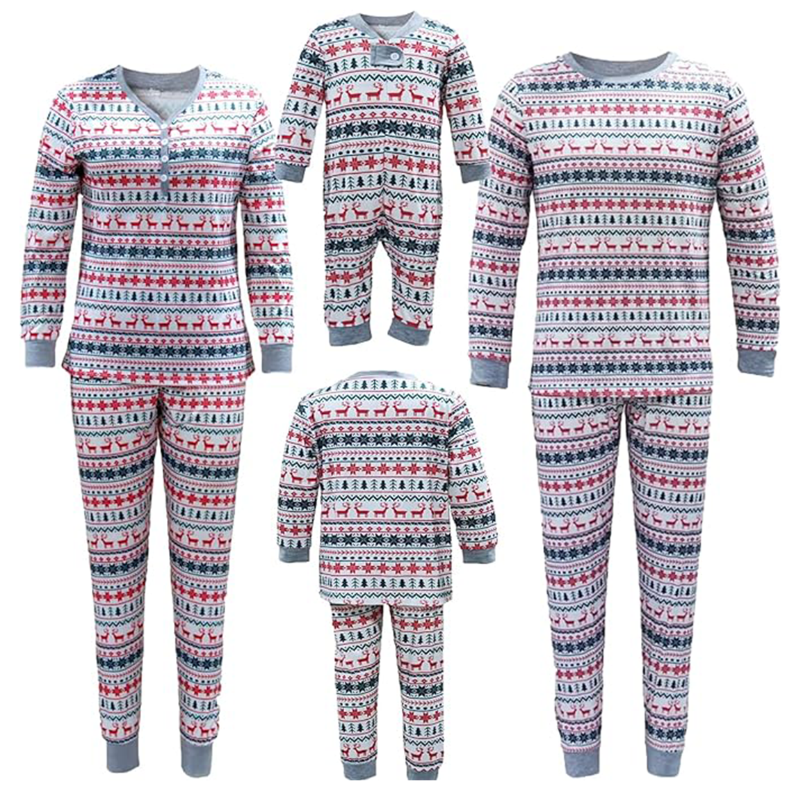 Christmas Plaid Holiday Pajamas For Family Members