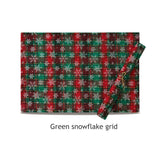 Christmas Plaid Table Runner and Placemats