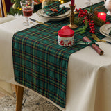 Christmas Plaid Table Runner and Placemats