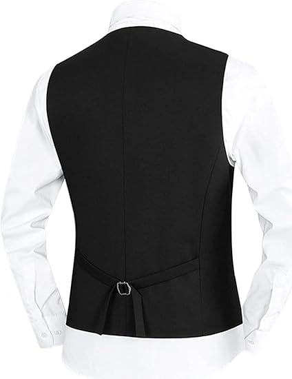 Men's Plus Size 3 Pieces Suit Big Tall Notch Lapel Two Buttons Wedding Tux Vest Pants