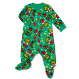 Christmas Merry Grinchmas Family Matching Pajamas Sets