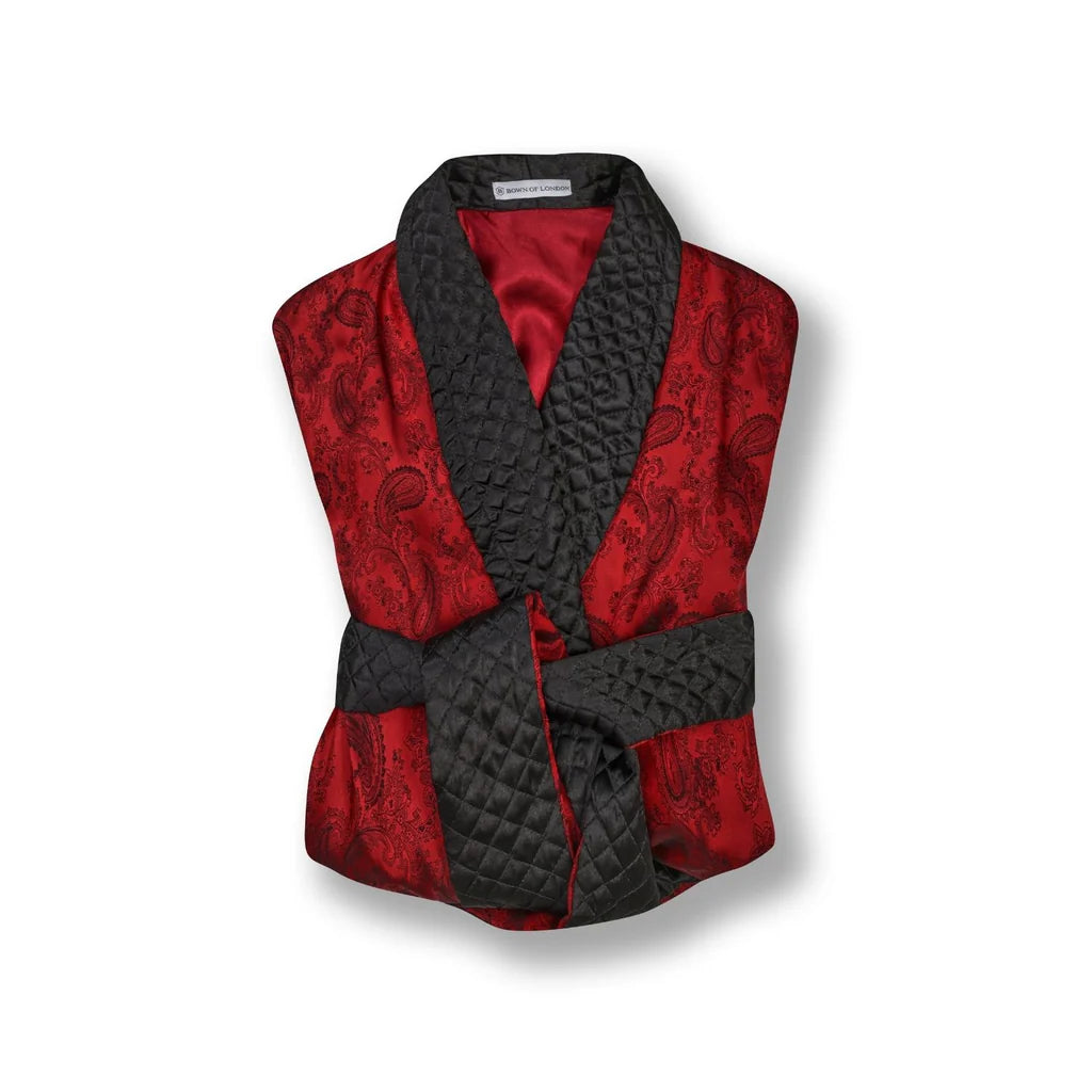 Men's Short Smoking Jacket