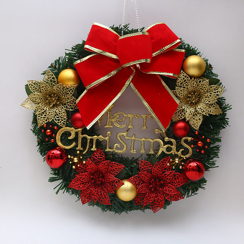 Christmas Home Decoration Wreath (11.8 inches)